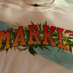MA®KET White Graphic Short Sleeve Tee